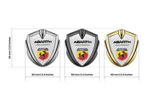 Fiat Abarth Emblem Fender Abzeichen Moderner Stil Universell